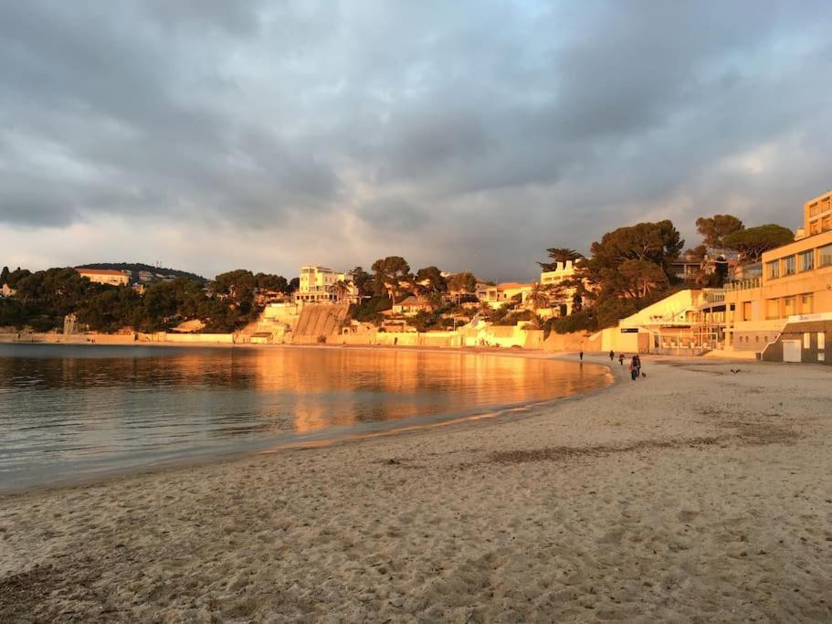 Au Coeur Et Au Calme De Bandol, Parking Et Climatisation公寓 外观 照片